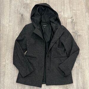 Express Hooded Pea Coat